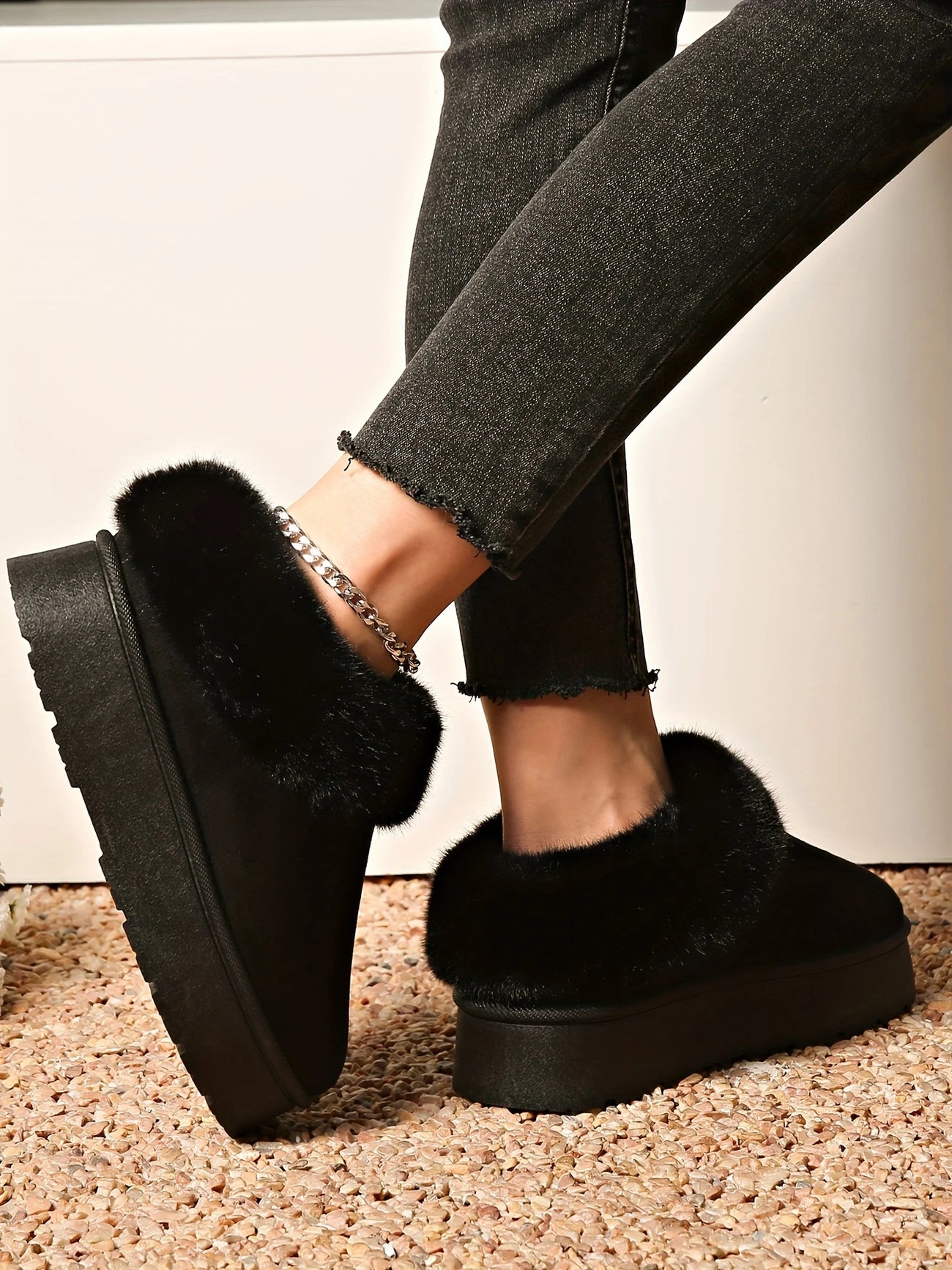 Pantubota Botin de Mujer Invierno 13 Yassne Negro