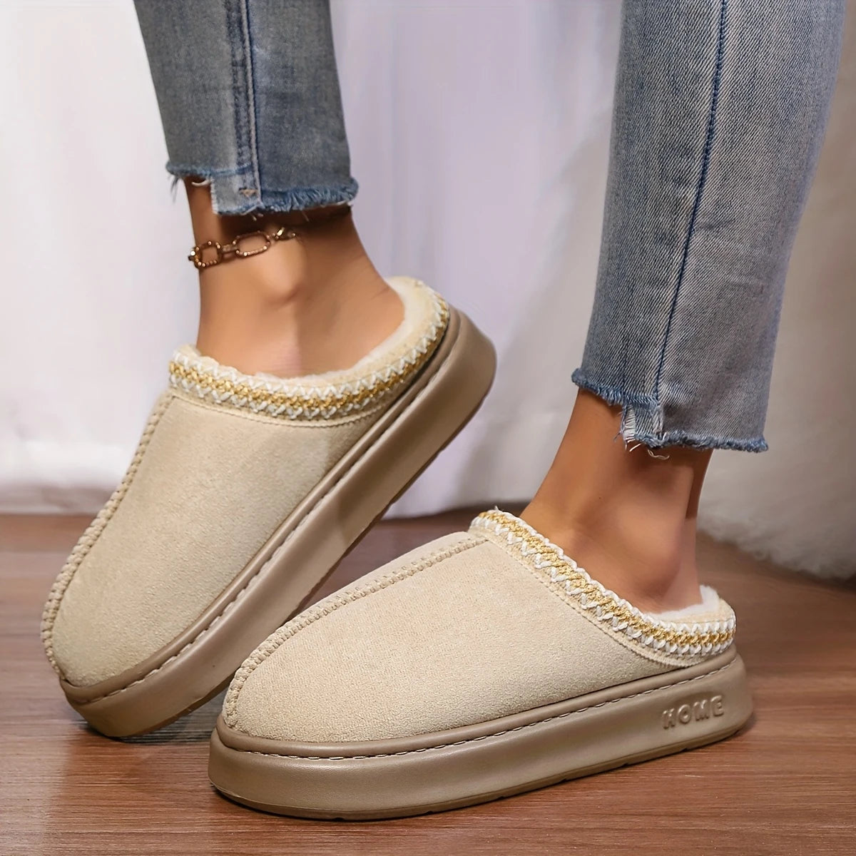 Pantufla Andina Soft Beige